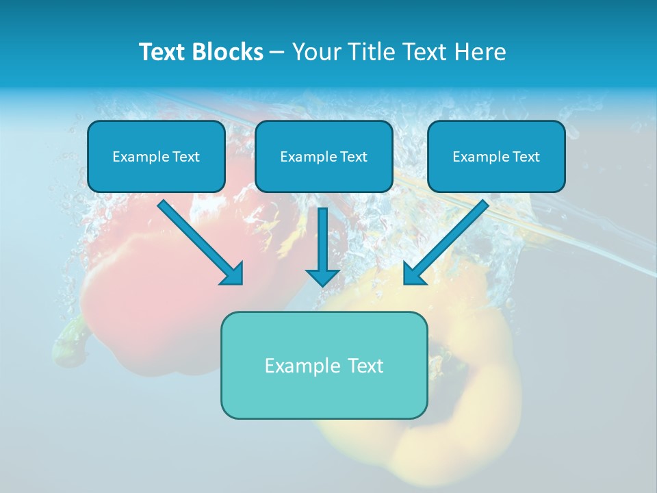 Green Liquid Closeup PowerPoint Template
