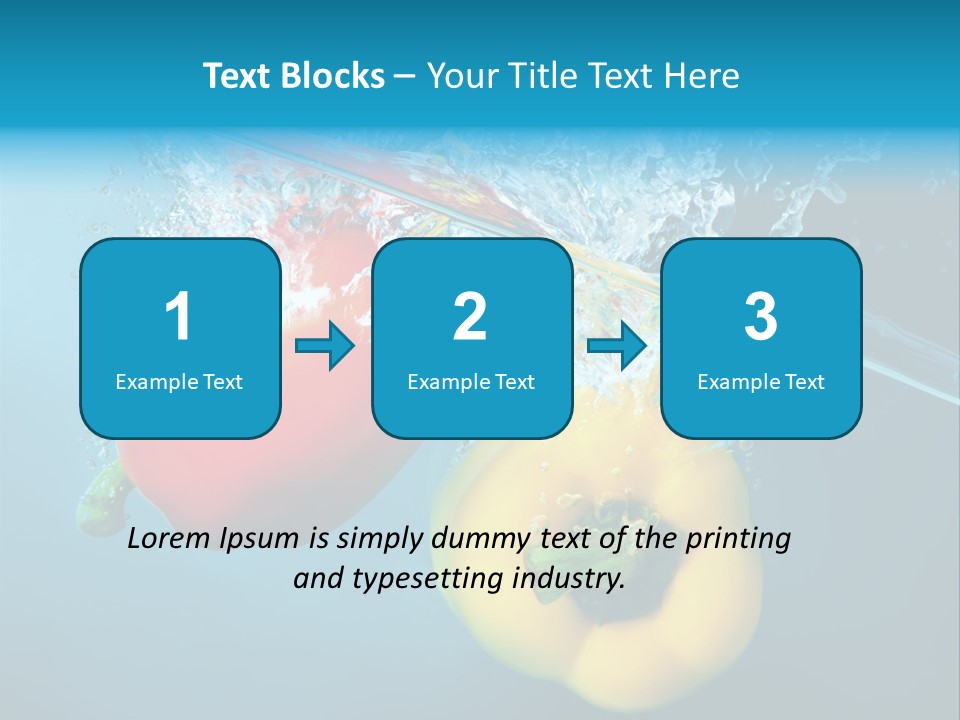 Green Liquid Closeup PowerPoint Template