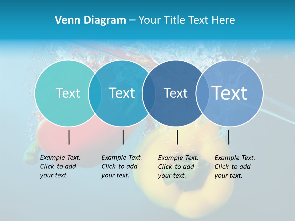 Green Liquid Closeup PowerPoint Template