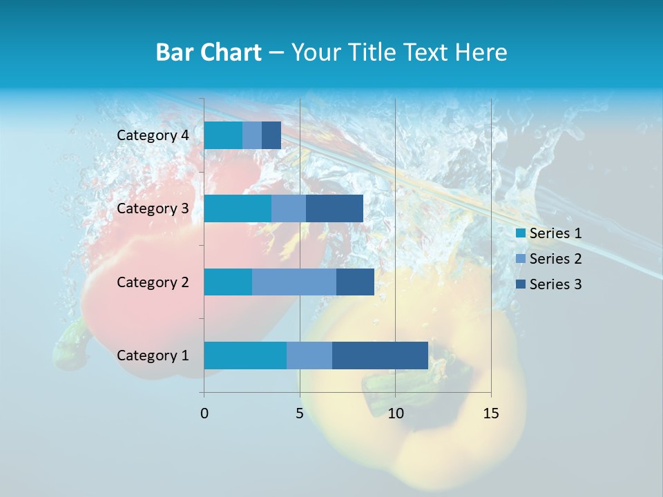 Green Liquid Closeup PowerPoint Template