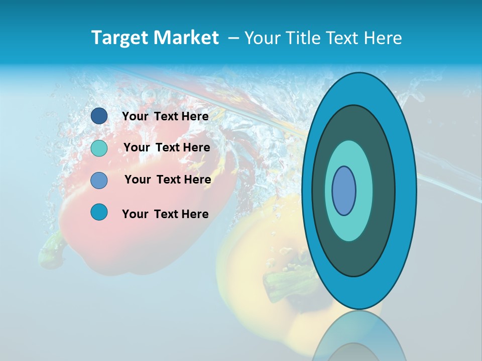 Green Liquid Closeup PowerPoint Template