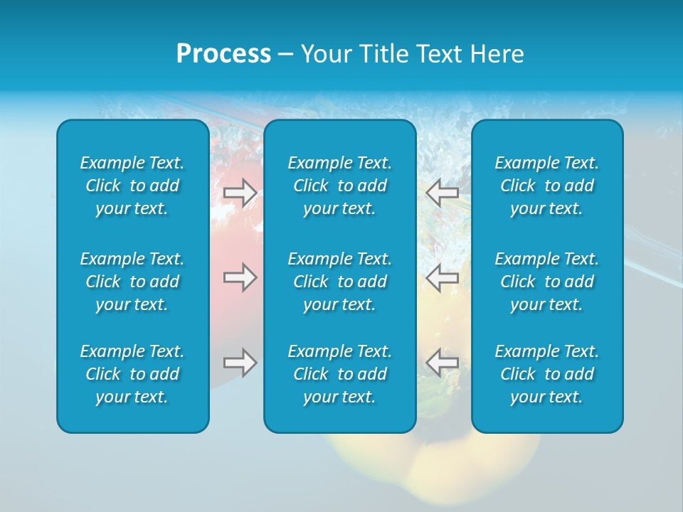 Green Liquid Closeup PowerPoint Template