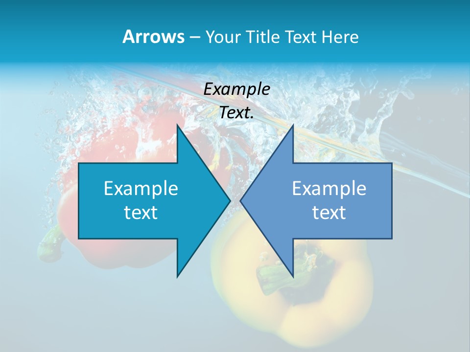 Green Liquid Closeup PowerPoint Template