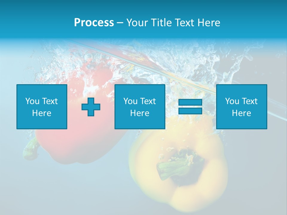 Green Liquid Closeup PowerPoint Template