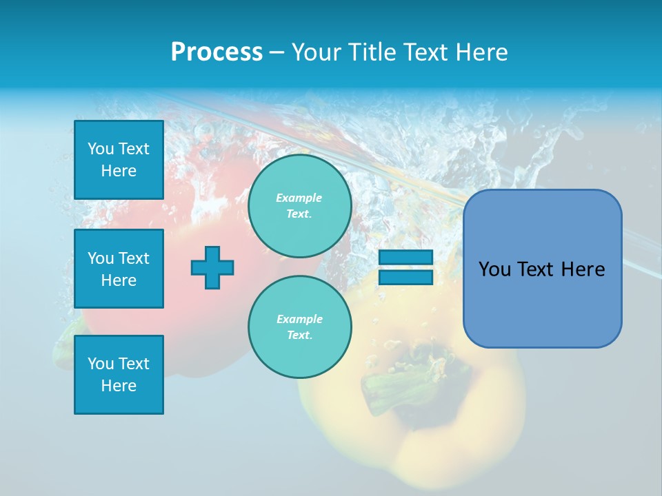 Green Liquid Closeup PowerPoint Template