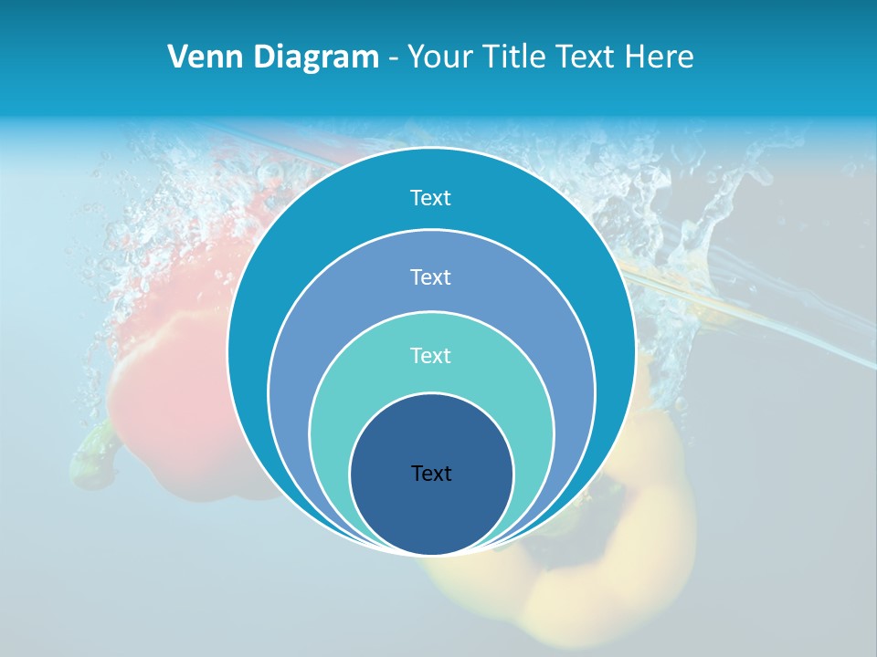 Green Liquid Closeup PowerPoint Template