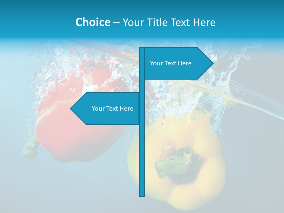 Green Liquid Closeup PowerPoint Template