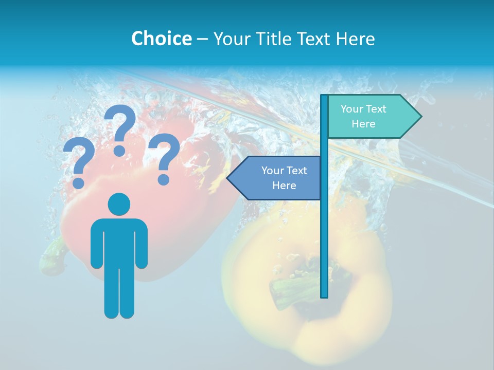 Green Liquid Closeup PowerPoint Template