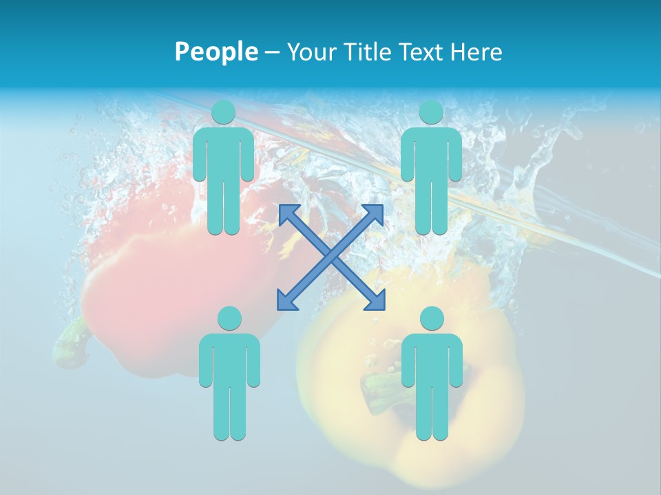 Green Liquid Closeup PowerPoint Template