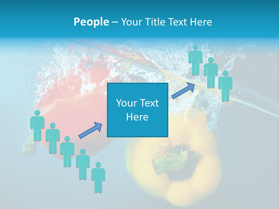 Green Liquid Closeup PowerPoint Template