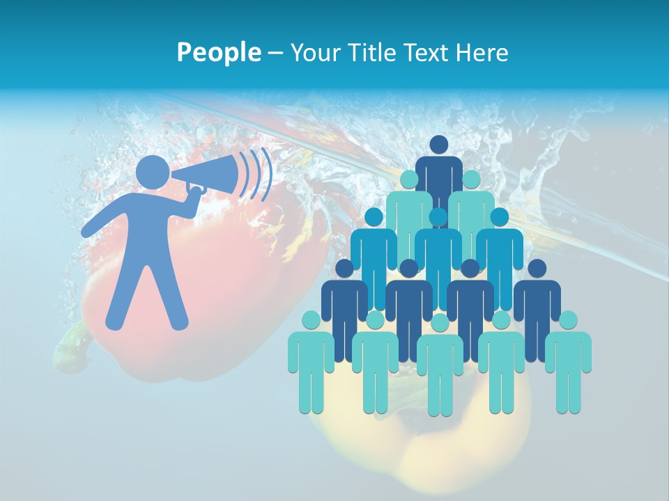 Green Liquid Closeup PowerPoint Template