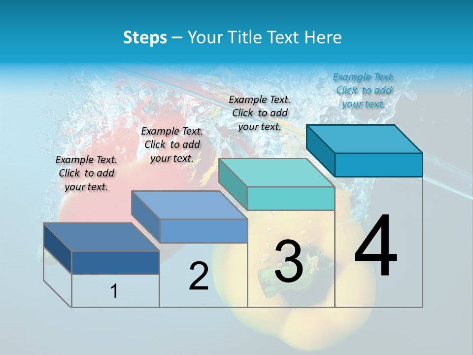 Green Liquid Closeup PowerPoint Template