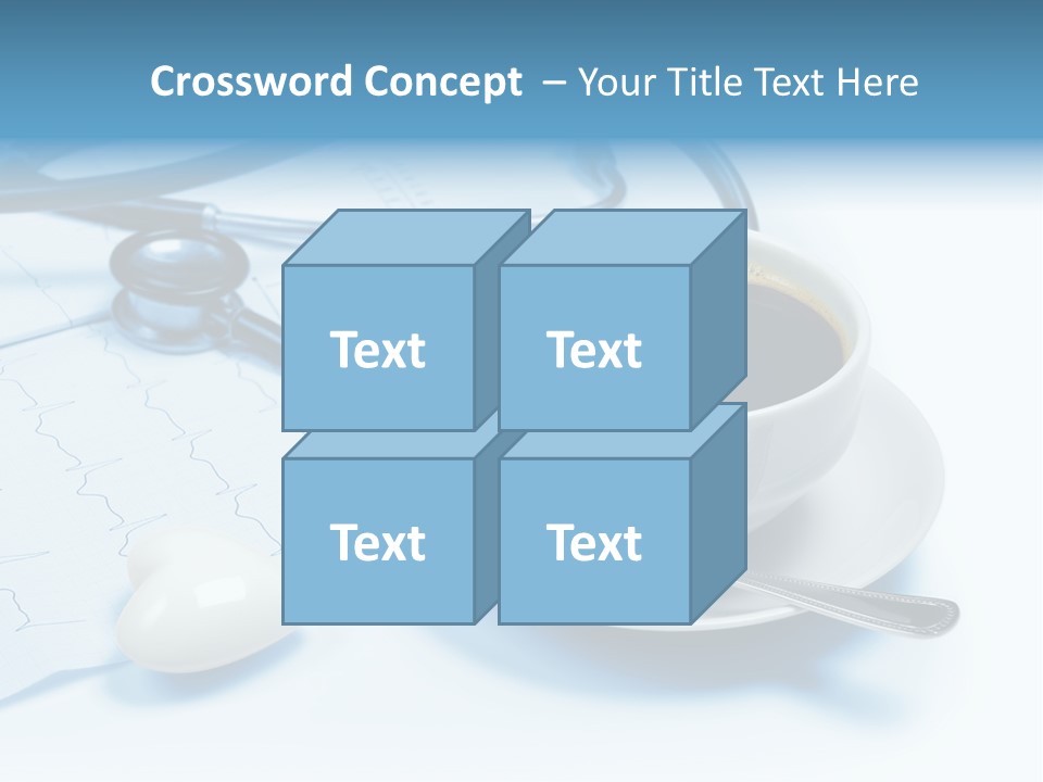 Mug Brown Care PowerPoint Template