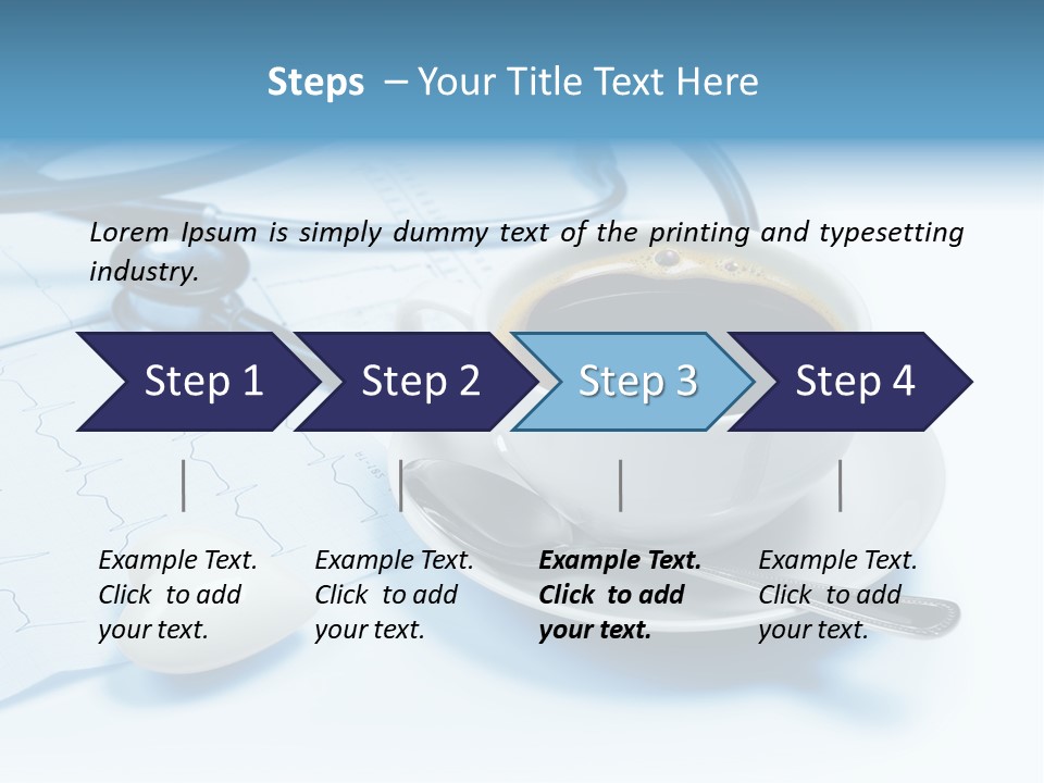 Mug Brown Care PowerPoint Template
