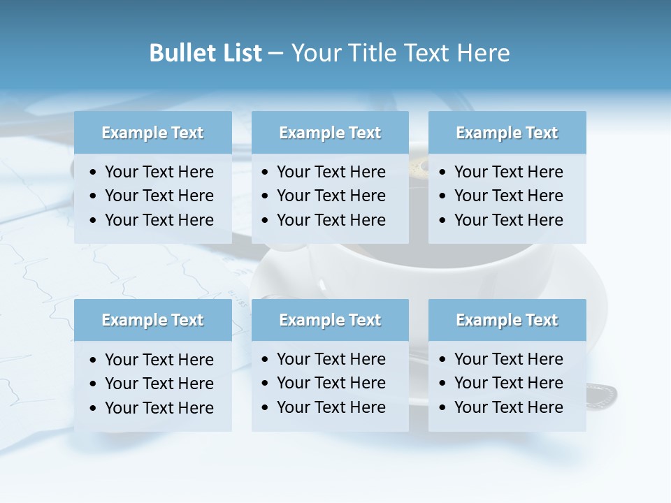Mug Brown Care PowerPoint Template