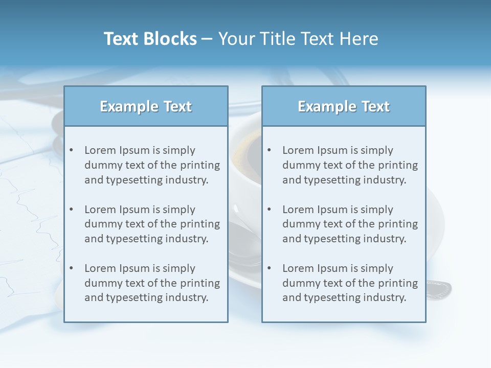 Mug Brown Care PowerPoint Template