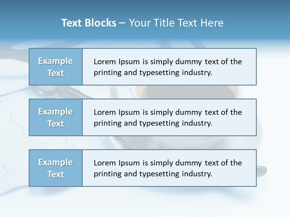 Mug Brown Care PowerPoint Template