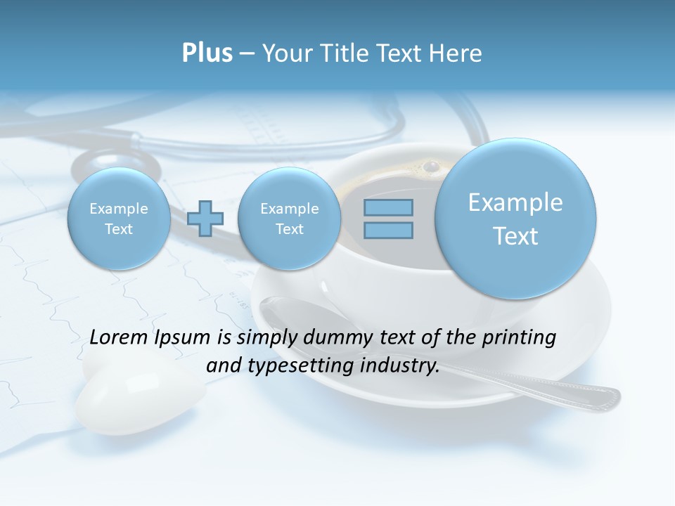 Mug Brown Care PowerPoint Template