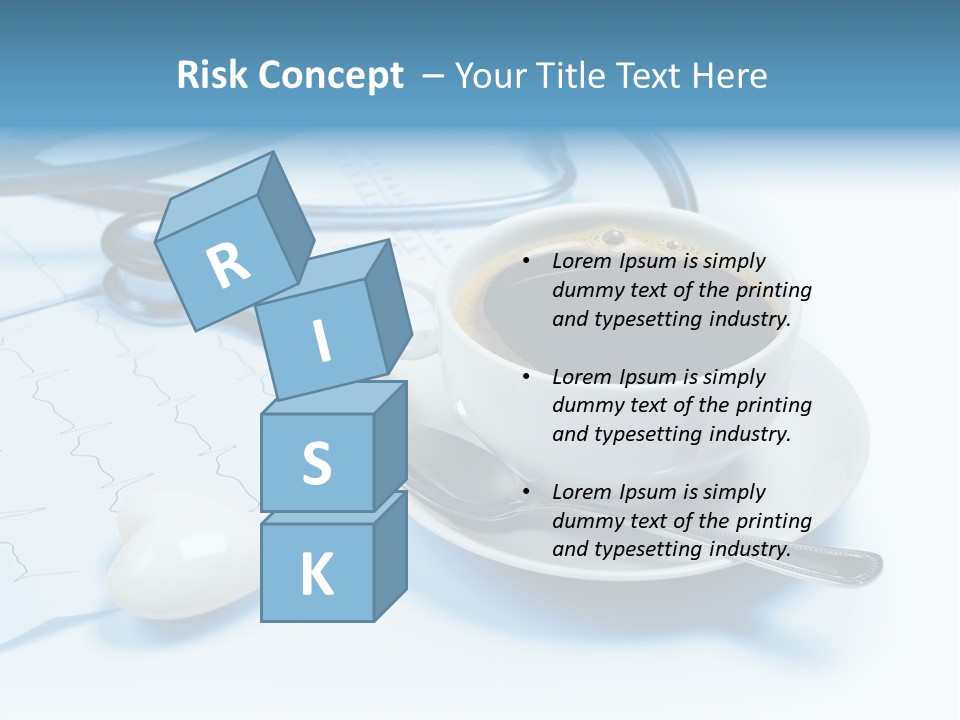 Mug Brown Care PowerPoint Template