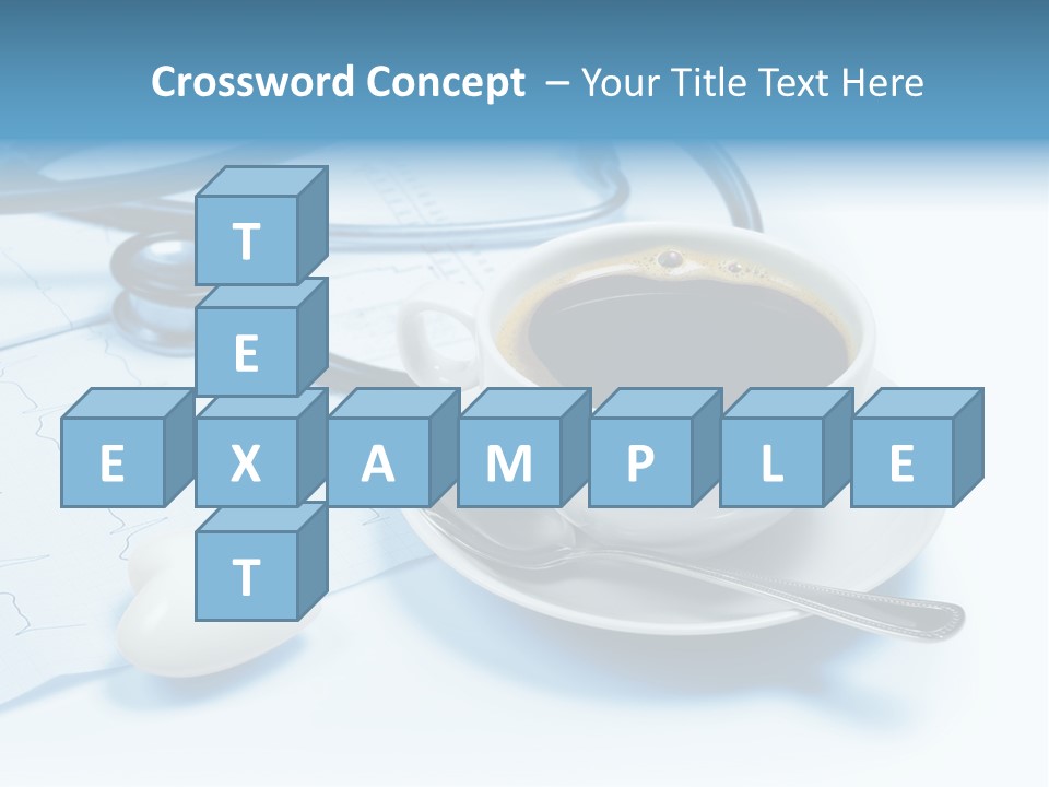 Mug Brown Care PowerPoint Template