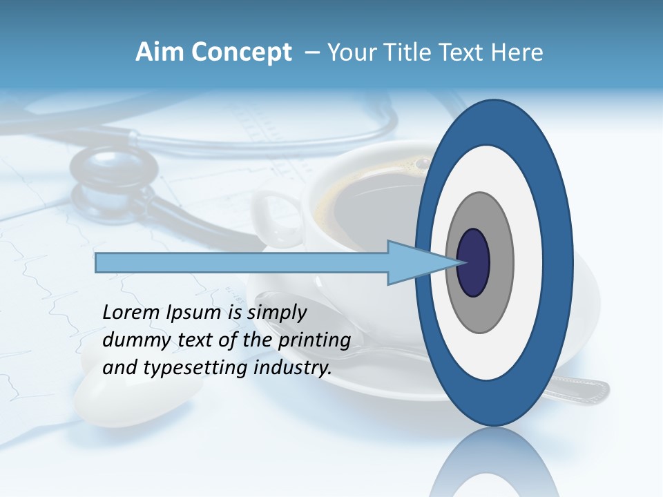 Mug Brown Care PowerPoint Template