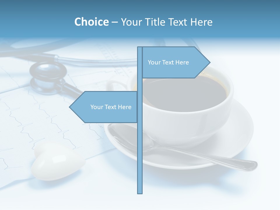 Mug Brown Care PowerPoint Template