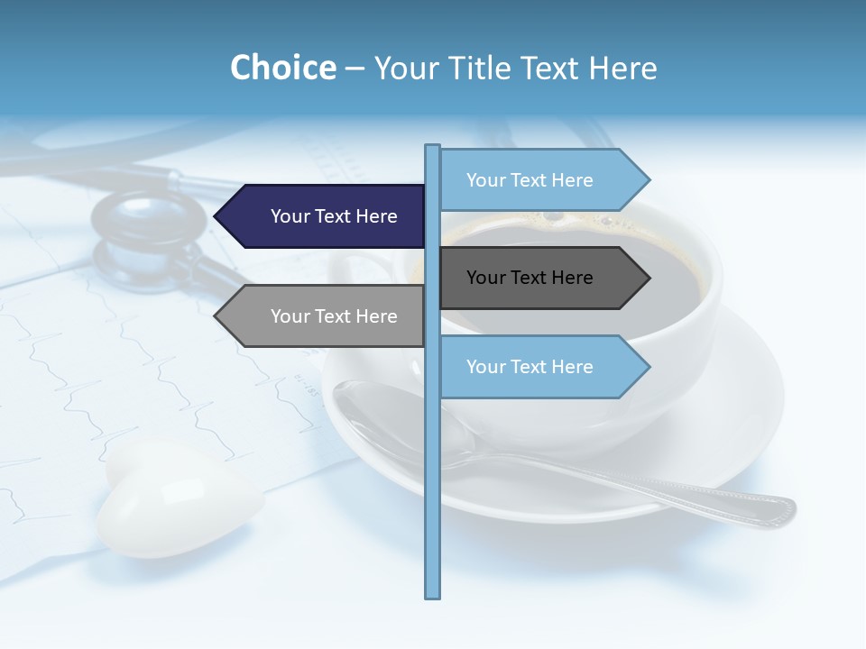 Mug Brown Care PowerPoint Template