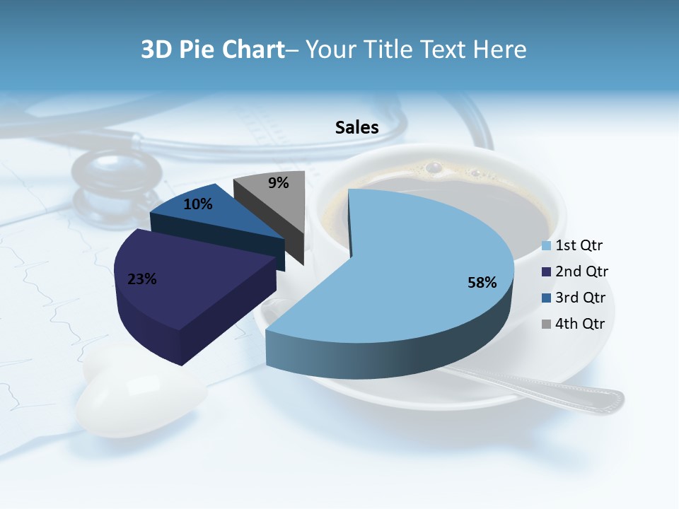 Mug Brown Care PowerPoint Template