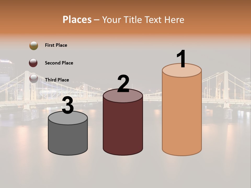 Hdr Skyline Night PowerPoint Template