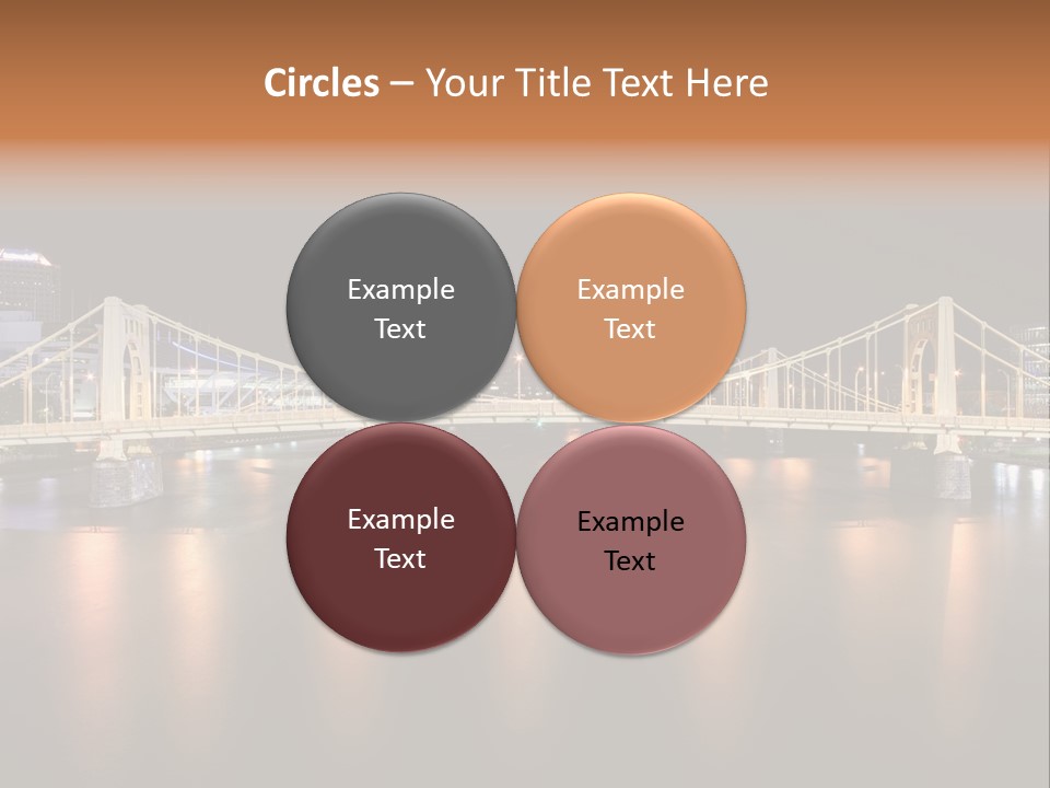 Hdr Skyline Night PowerPoint Template