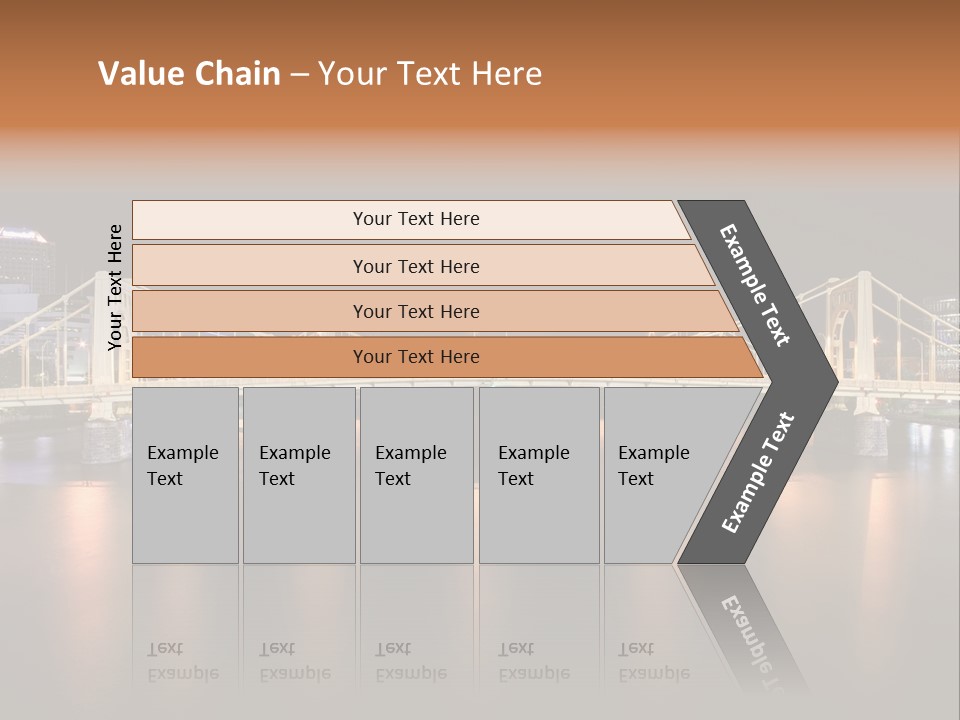Hdr Skyline Night PowerPoint Template