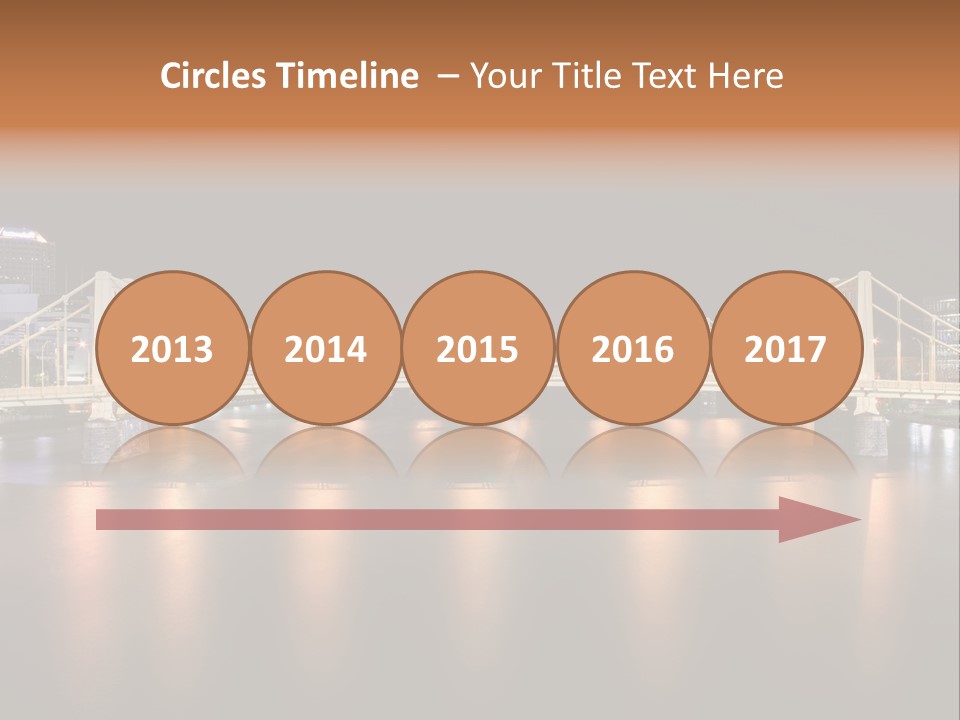 Hdr Skyline Night PowerPoint Template