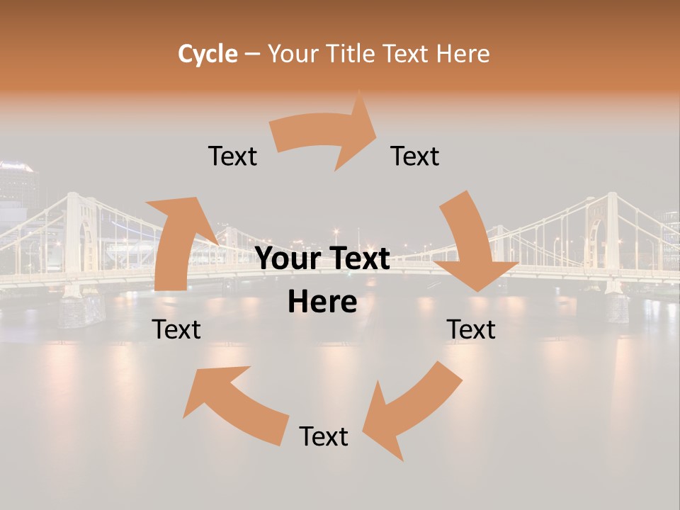 Hdr Skyline Night PowerPoint Template