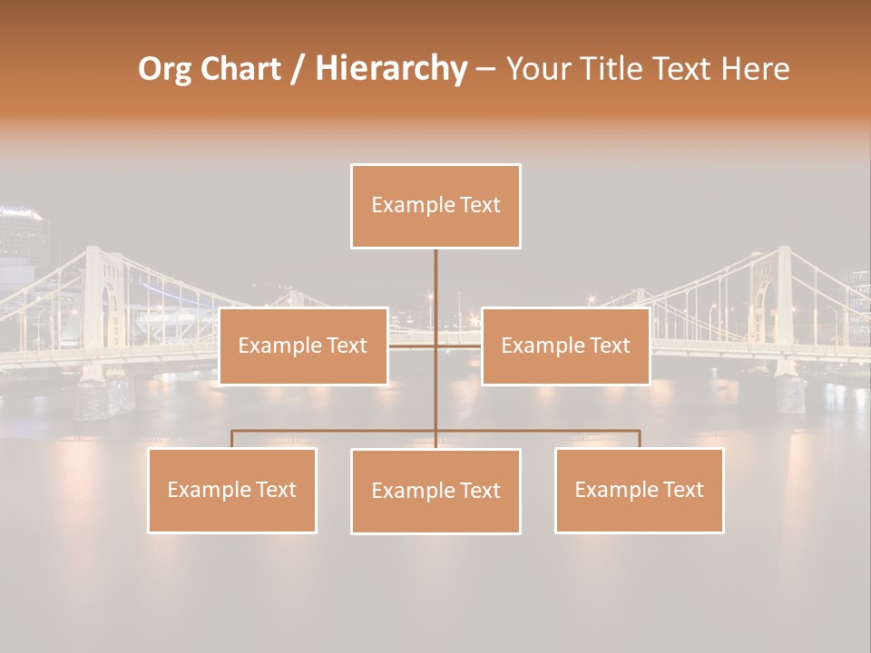 Hdr Skyline Night PowerPoint Template