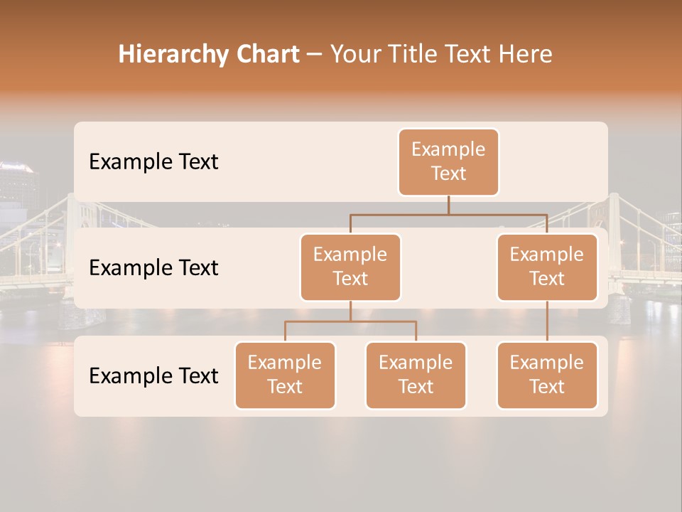 Hdr Skyline Night PowerPoint Template