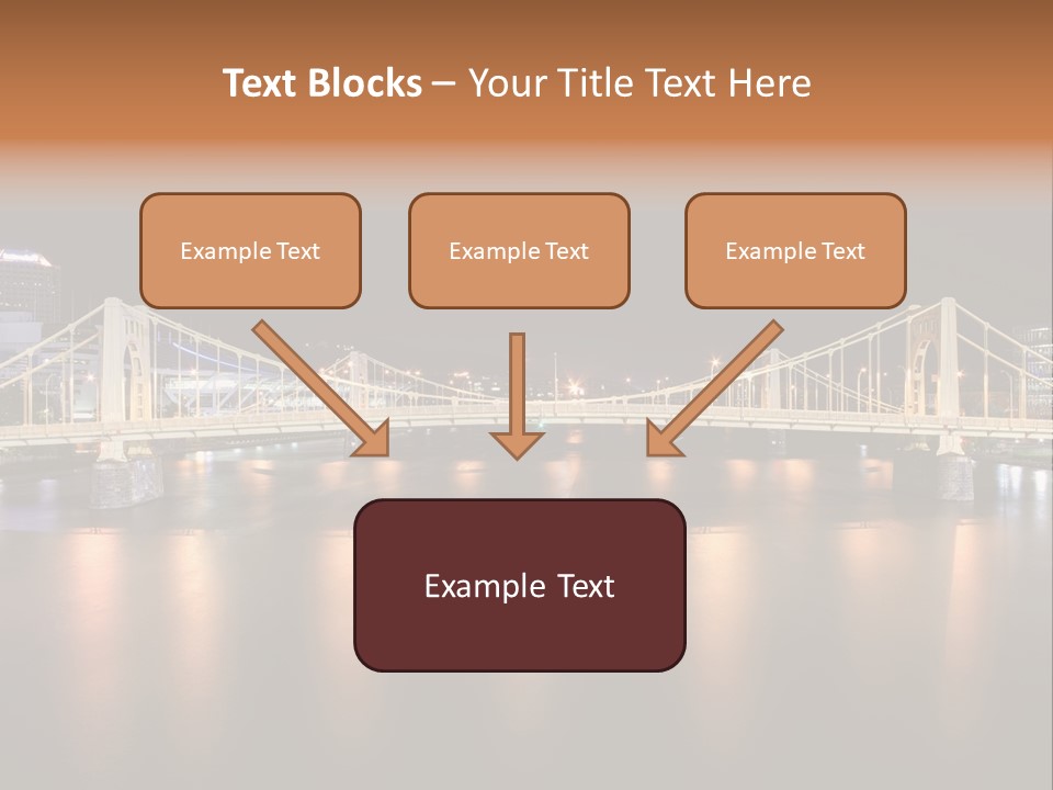 Hdr Skyline Night PowerPoint Template