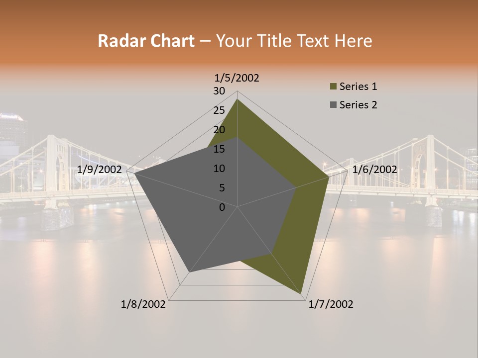 Hdr Skyline Night PowerPoint Template