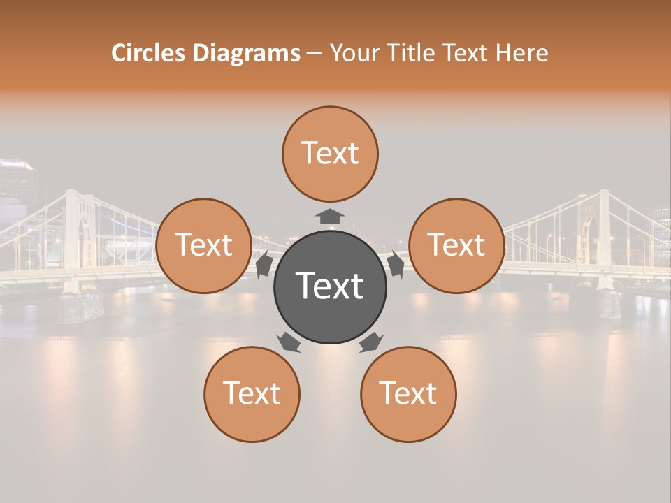 Hdr Skyline Night PowerPoint Template
