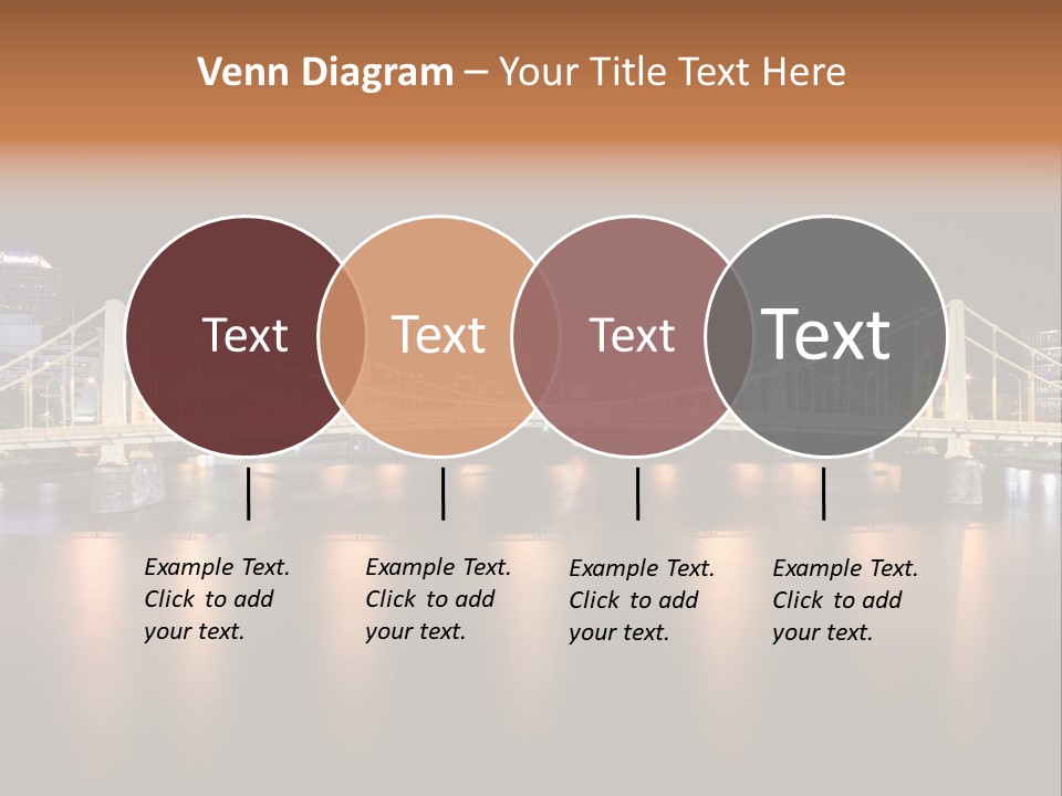 Hdr Skyline Night PowerPoint Template