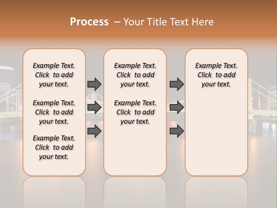 Hdr Skyline Night PowerPoint Template