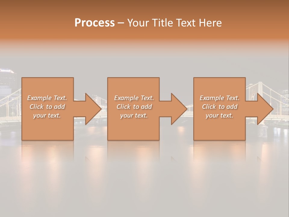 Hdr Skyline Night PowerPoint Template