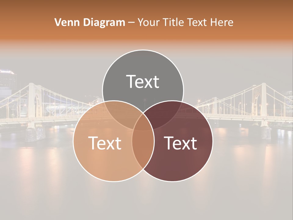 Hdr Skyline Night PowerPoint Template