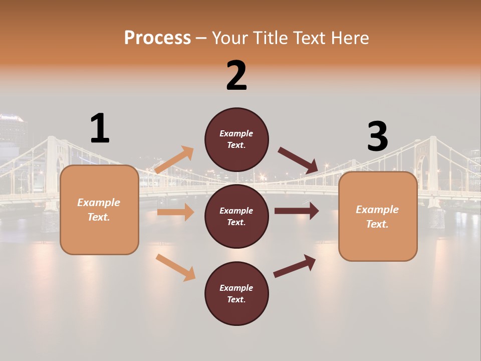 Hdr Skyline Night PowerPoint Template