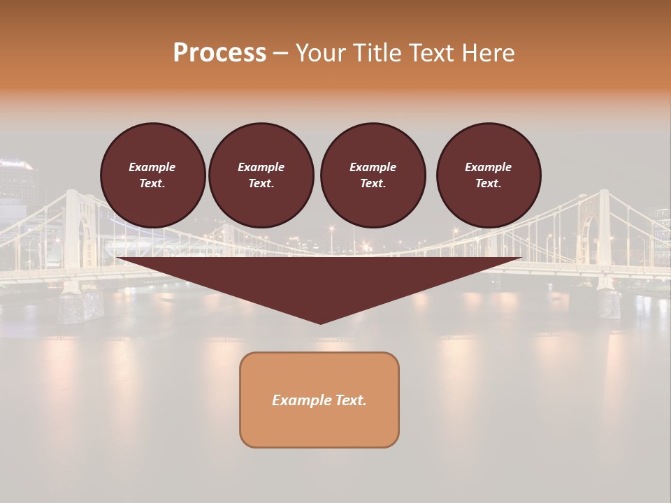 Hdr Skyline Night PowerPoint Template