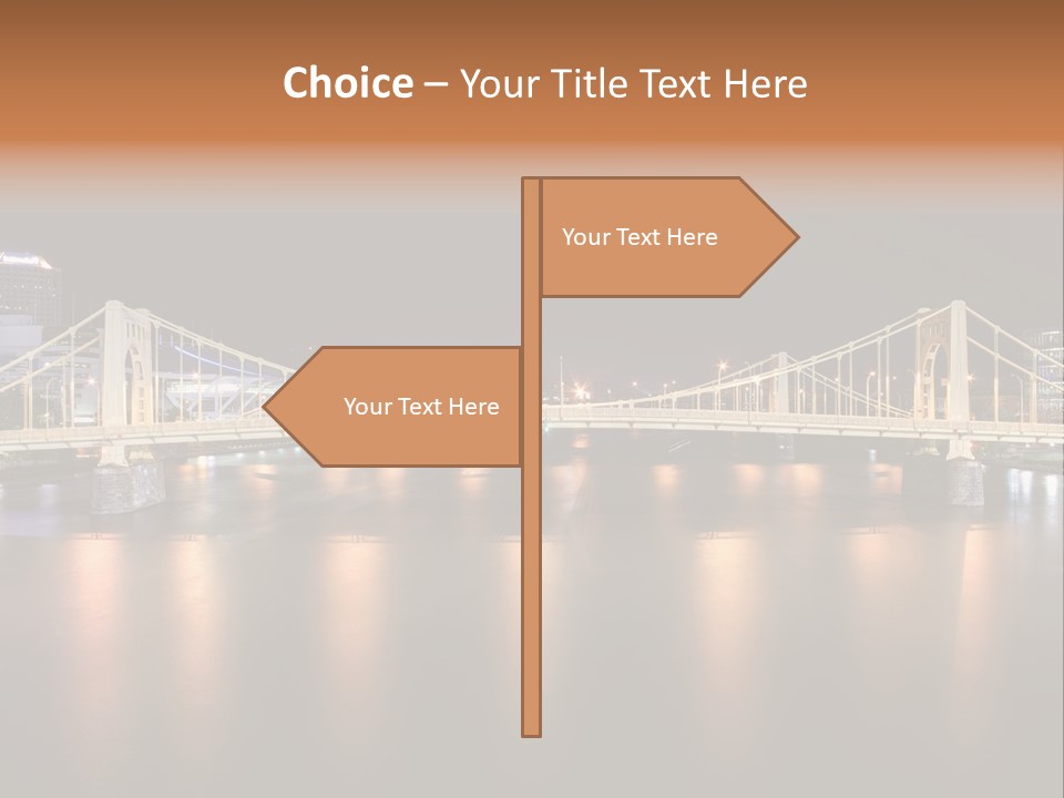 Hdr Skyline Night PowerPoint Template