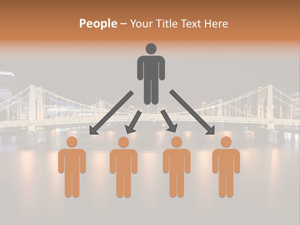 Hdr Skyline Night PowerPoint Template