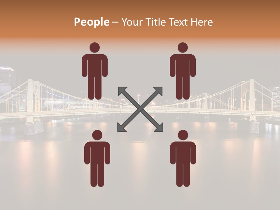 Hdr Skyline Night PowerPoint Template