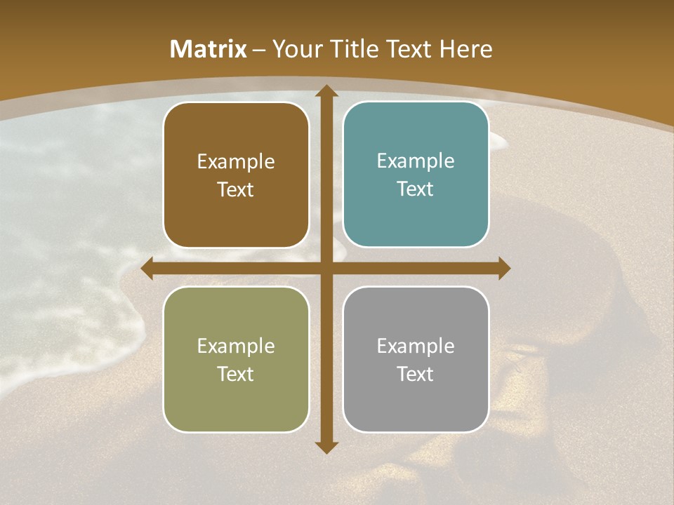 Sand Healthcare And Medicine Alzheimer's Disease PowerPoint Template