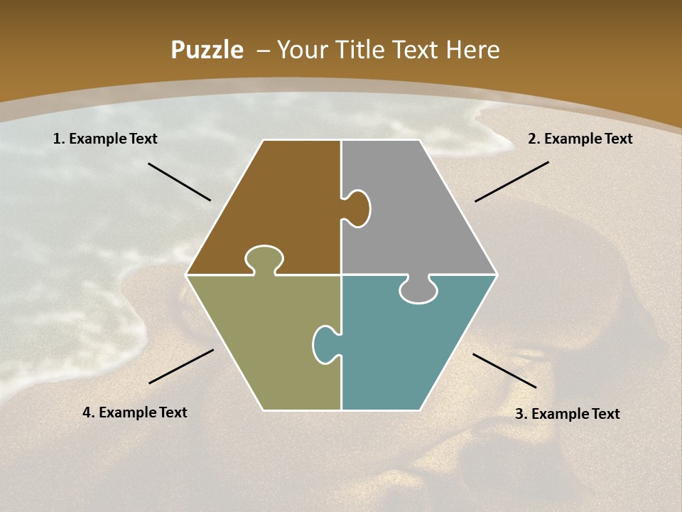 Sand Healthcare And Medicine Alzheimer's Disease PowerPoint Template