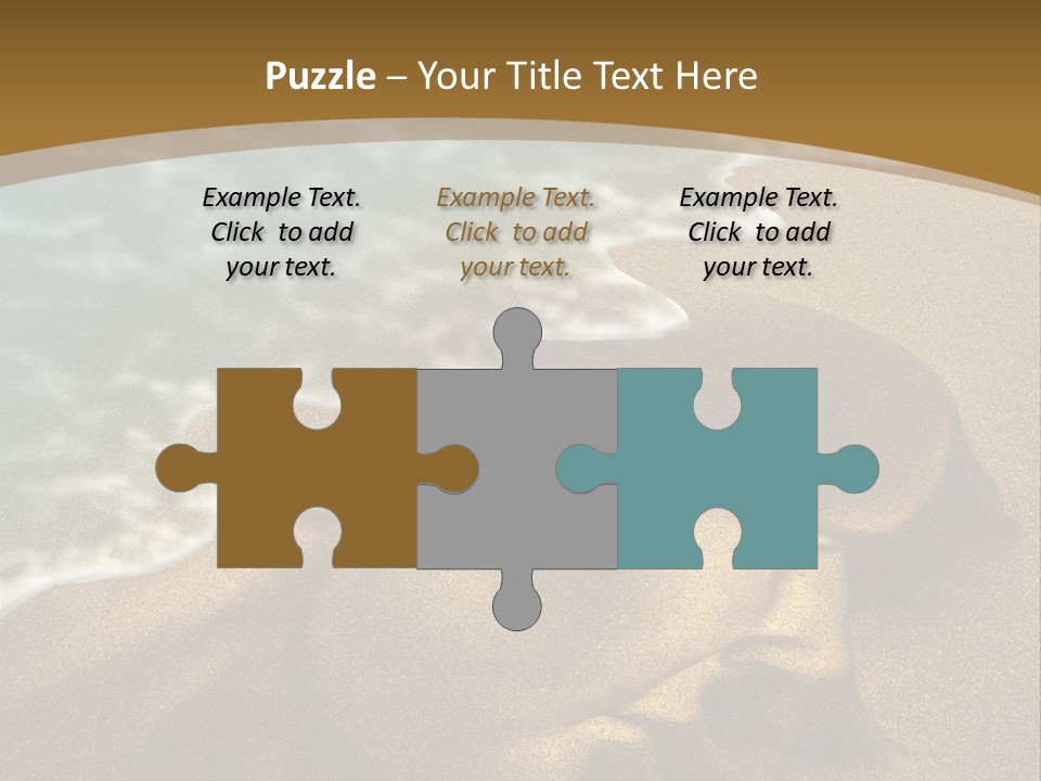 Sand Healthcare And Medicine Alzheimer's Disease PowerPoint Template